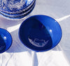 Medium bowl with blue glaze - Liza Pruitt