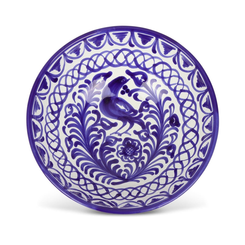 Medium bowl with hand painted designs - Liza Pruitt