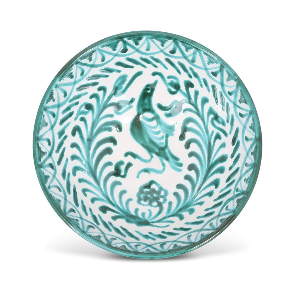 Medium bowl with hand painted designs - Liza Pruitt