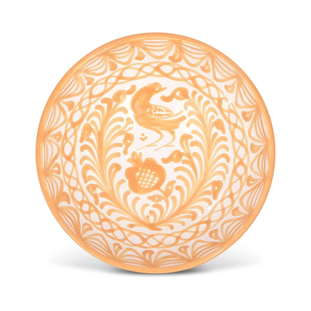 Medium bowl with hand painted designs - Liza Pruitt