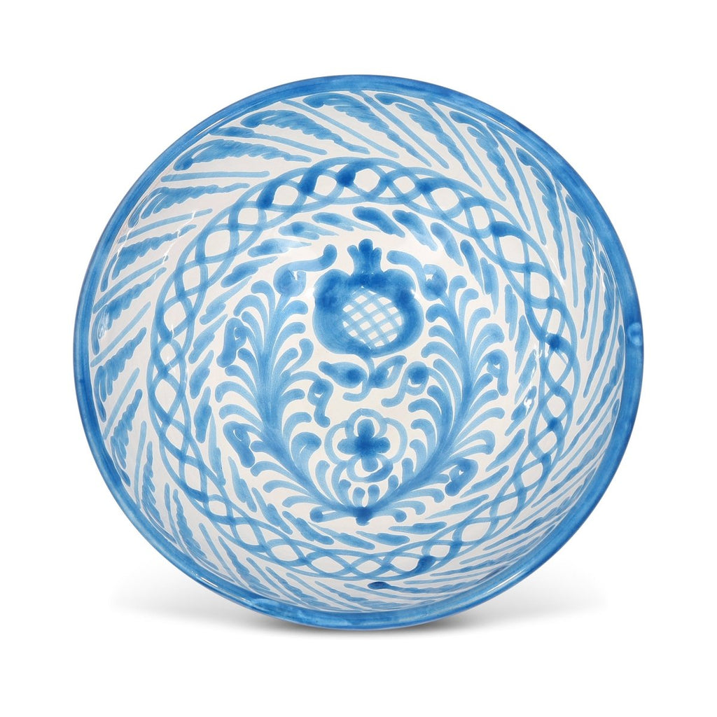 Medium bowl with hand painted designs - Liza Pruitt