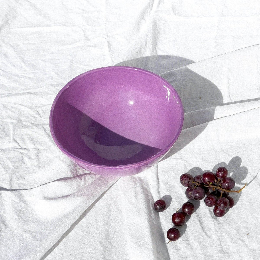 Medium bowl with lilac glaze - Liza Pruitt