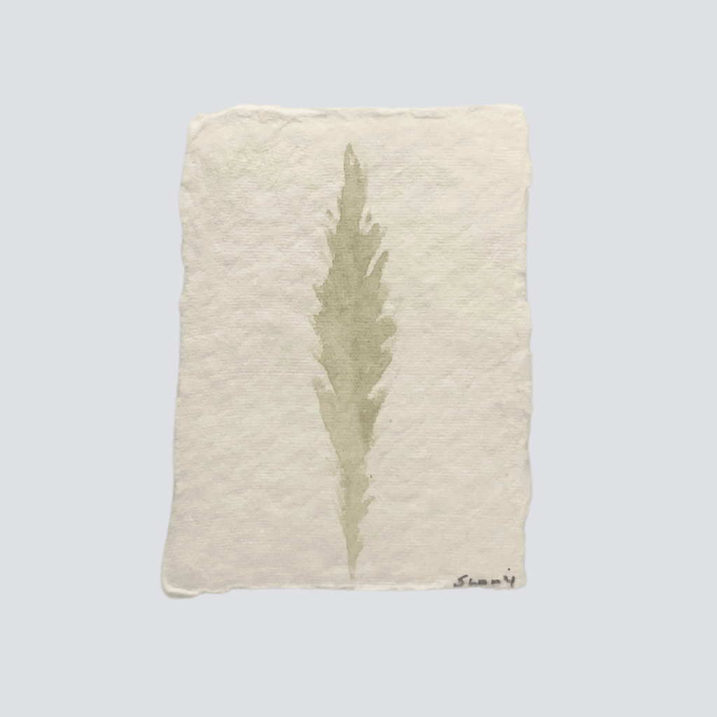 Medium Pale Sage Angel Feather - Liza Pruitt