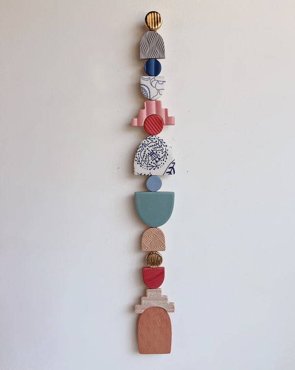 Medium Wall Hanging no. 3 | 24.5" h x 3" w - Liza Pruitt
