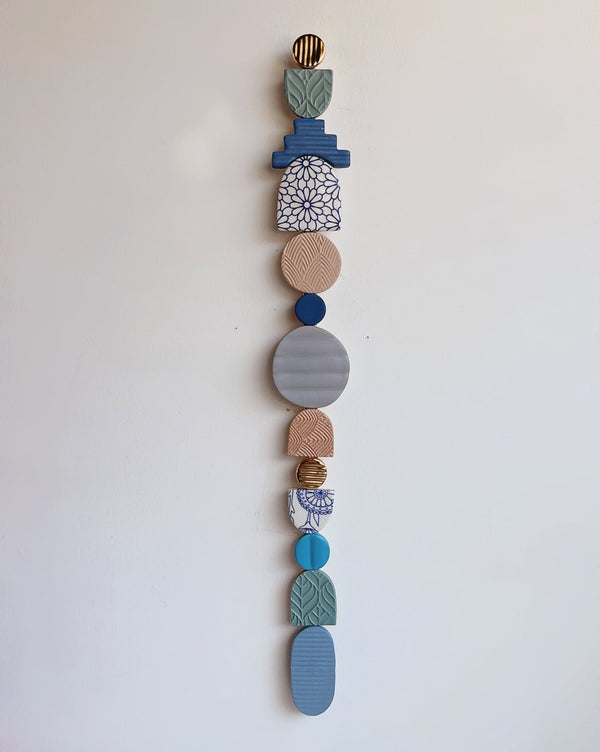 Medium Wall Hanging no. 5 | 25.5" h x 3" w - Liza Pruitt