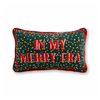Merry Era Needlepoint Pillow - Liza Pruitt
