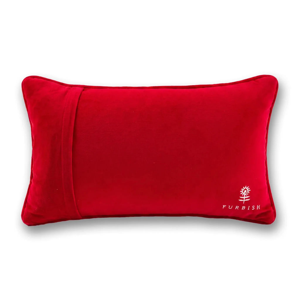 Merry Little Cocktail Needlepoint Pillow - Liza Pruitt