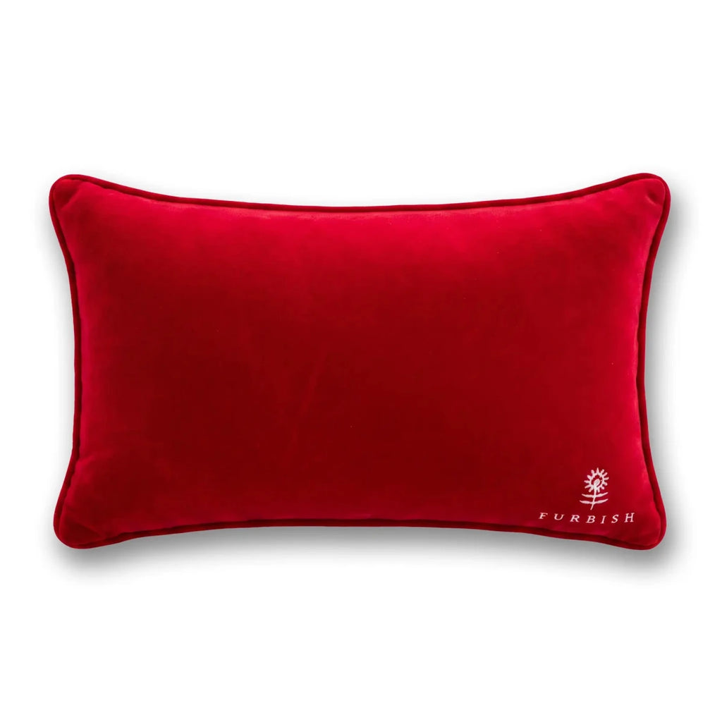 Merry Mahjong Needlepoint Pillow - Liza Pruitt