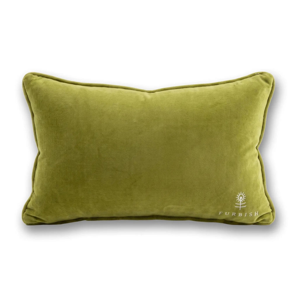 Merry Tini'd Needlepoint Pillow - Liza Pruitt