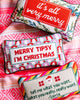 Merry Tipsy Needlepoint Pillow - Liza Pruitt