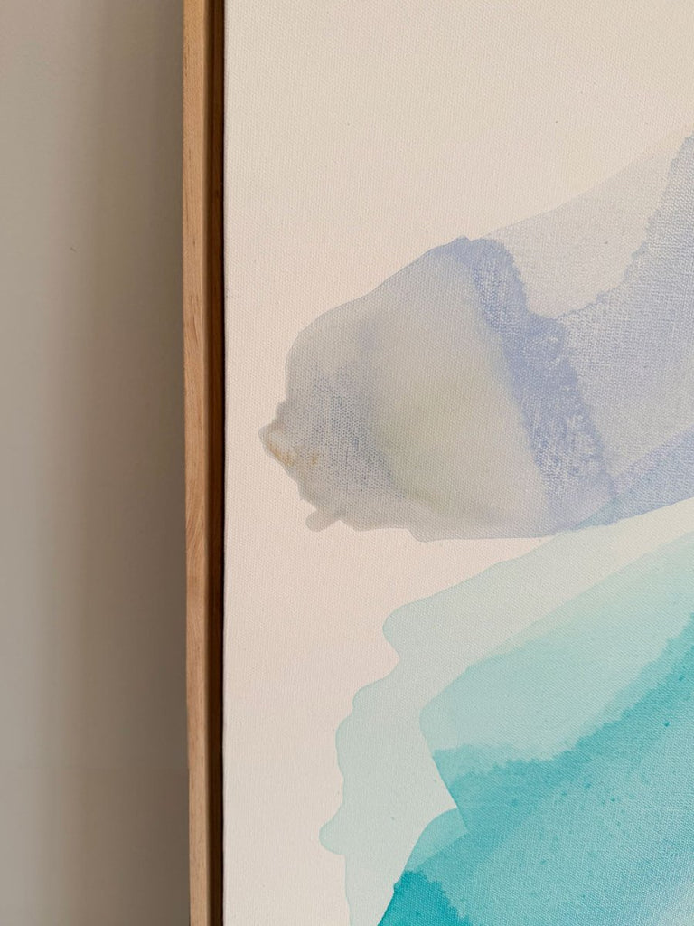 Message in a Bottle | 24" h x 18” w | Framed - Liza Pruitt