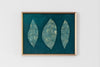 Mid Century Green Vardo Leaf Series I | 13" h x 16" w | Framed - Liza Pruitt