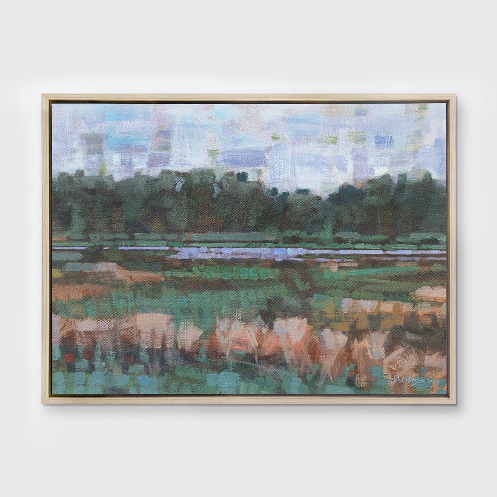 Mid Day Marsh - Open Edition Canvas Print - Liza Pruitt