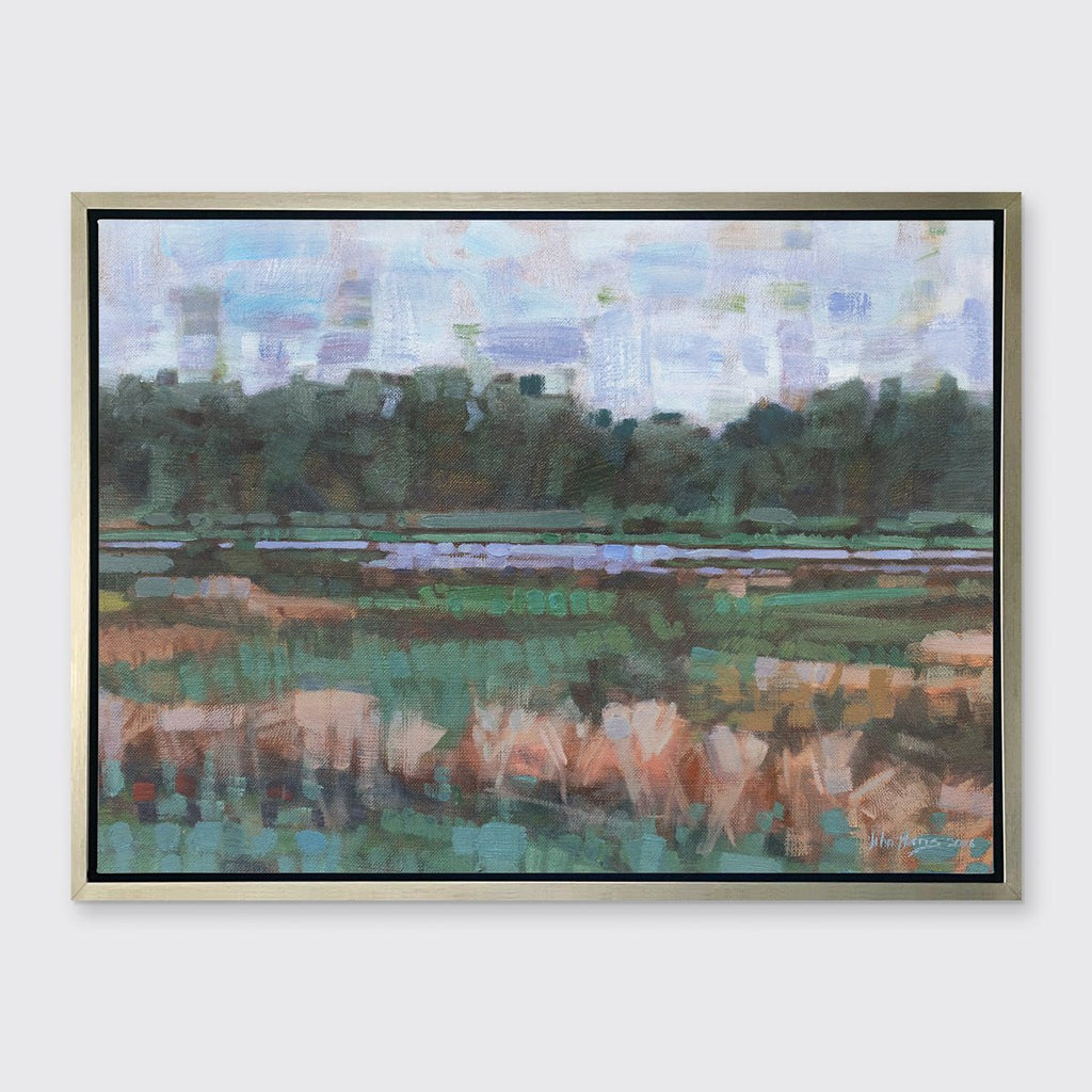 Mid Day Marsh - Open Edition Canvas Print - Liza Pruitt