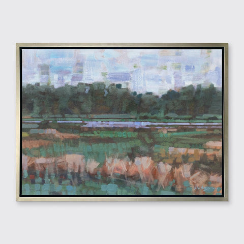 Mid Day Marsh - Open Edition Canvas Print - Liza Pruitt