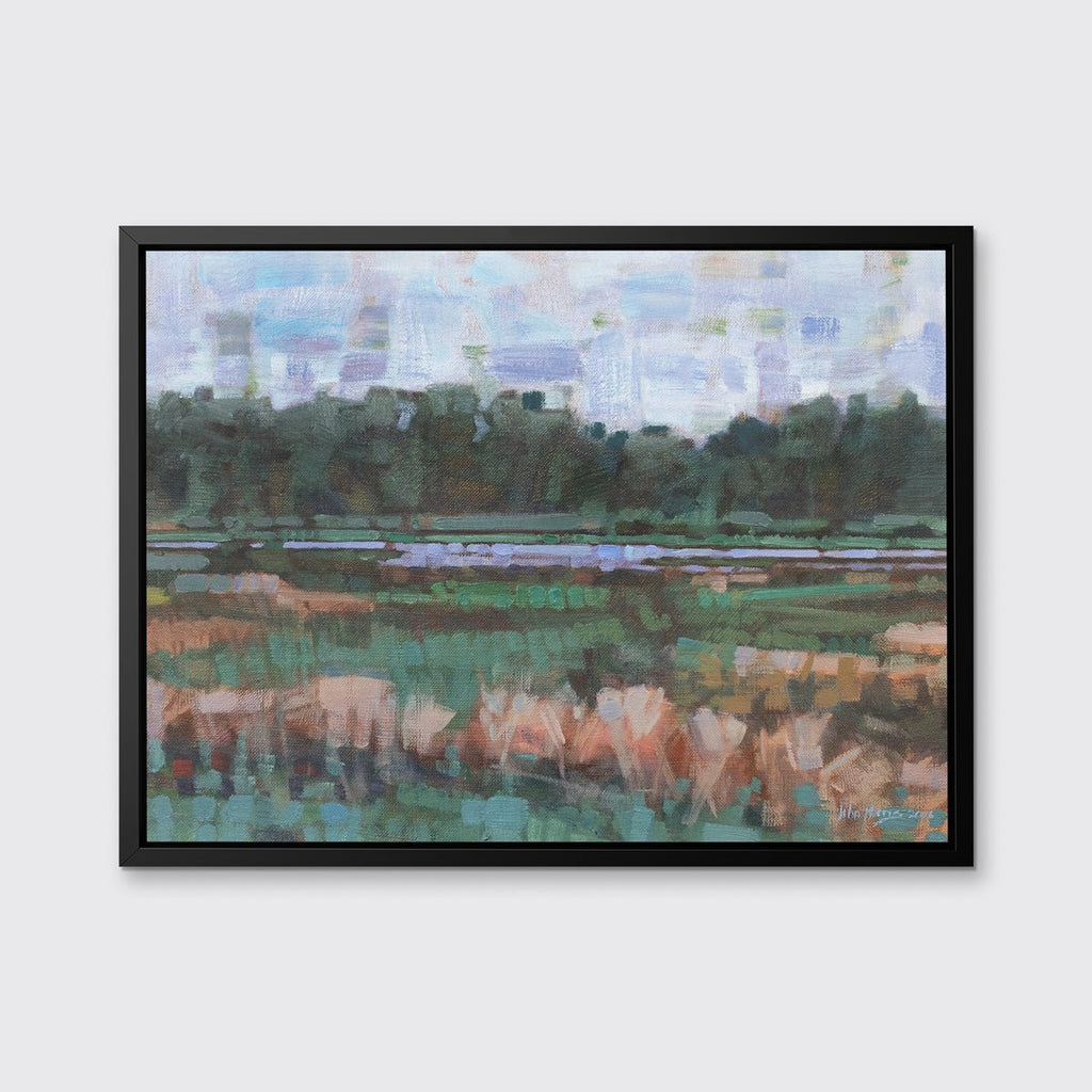 Mid Day Marsh - Open Edition Canvas Print - Liza Pruitt