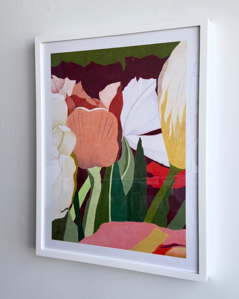 Mid - Spring Melange | 24" h x 18" w - Liza Pruitt
