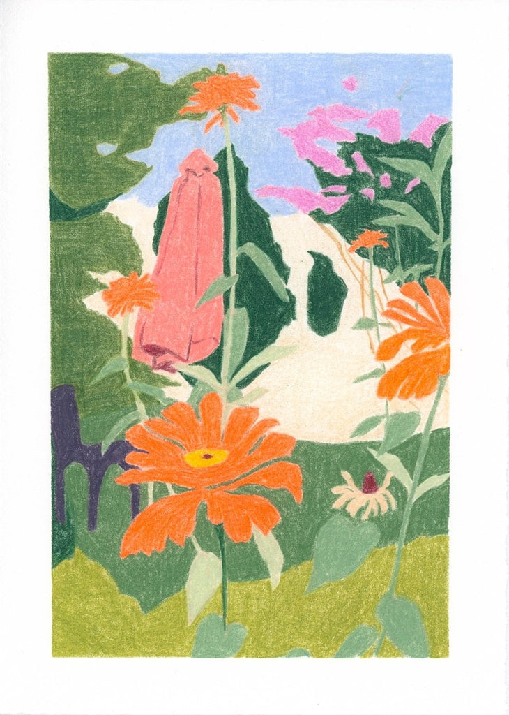 Midsummer Sanctuary | 7" h x 5” w | Unframed - Liza Pruitt