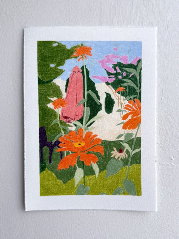 Midsummer Sanctuary | 7" h x 5” w | Unframed - Liza Pruitt