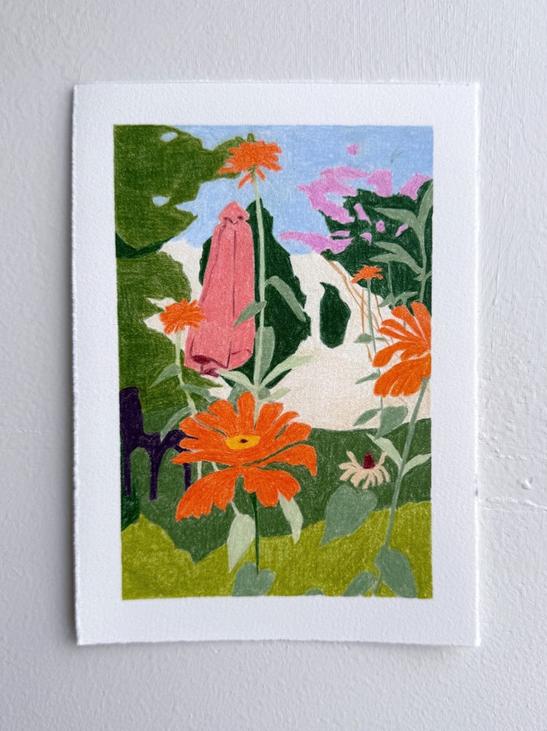 Midsummer Sanctuary | 7" h x 5” w | Unframed - Liza Pruitt
