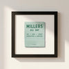 Millers All Day Framed Print - Liza Pruitt