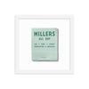 Millers All Day Framed Print - Liza Pruitt
