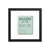 Millers All Day Framed Print - Liza Pruitt