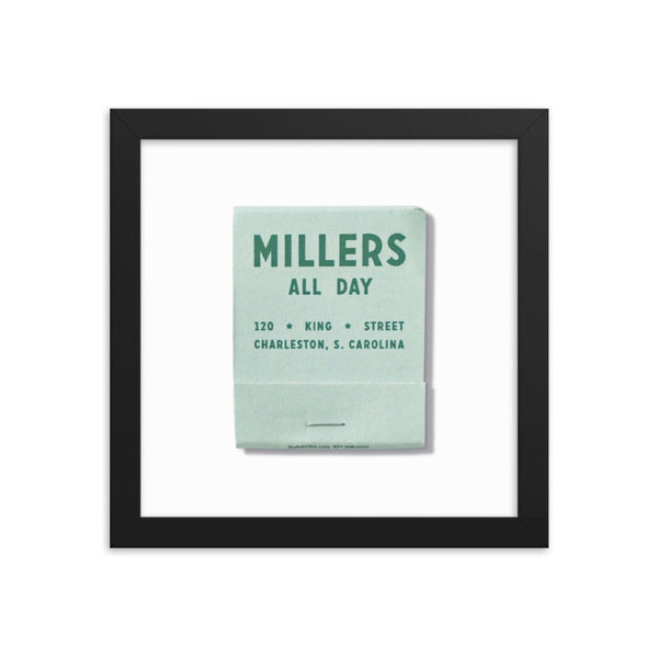 Millers All Day Framed Print - Liza Pruitt