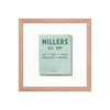 Millers All Day Framed Print - Liza Pruitt