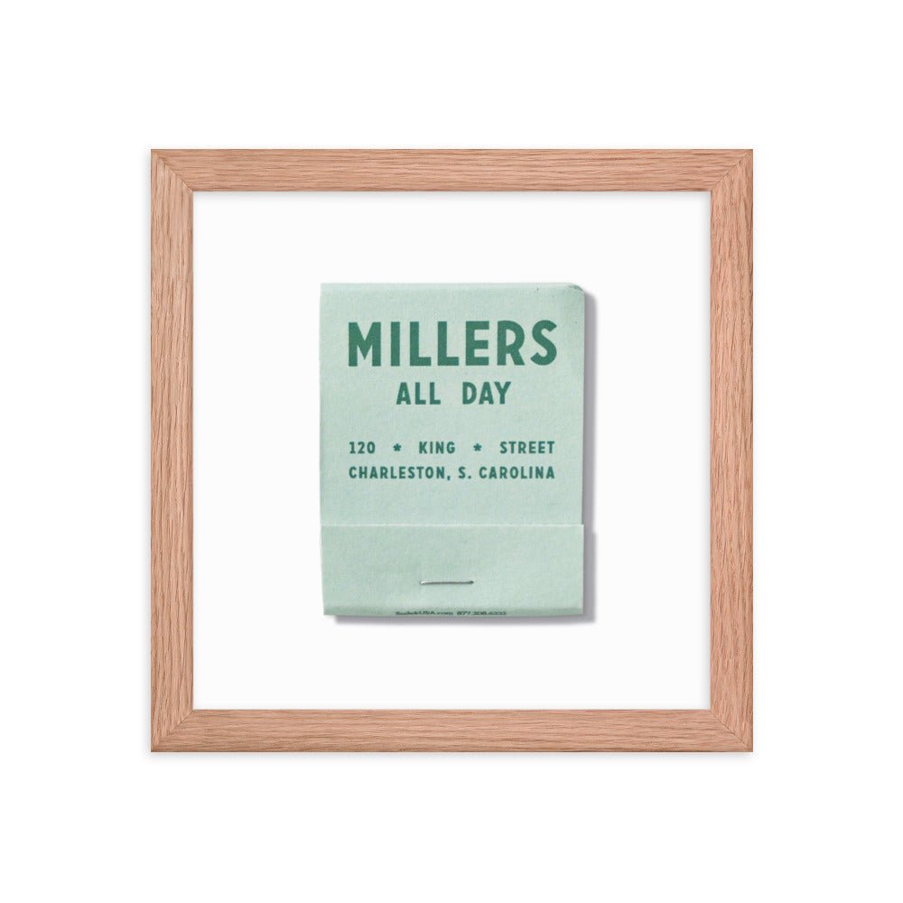 Millers All Day Framed Print - Liza Pruitt