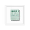 Millers All Day Framed Print - Liza Pruitt