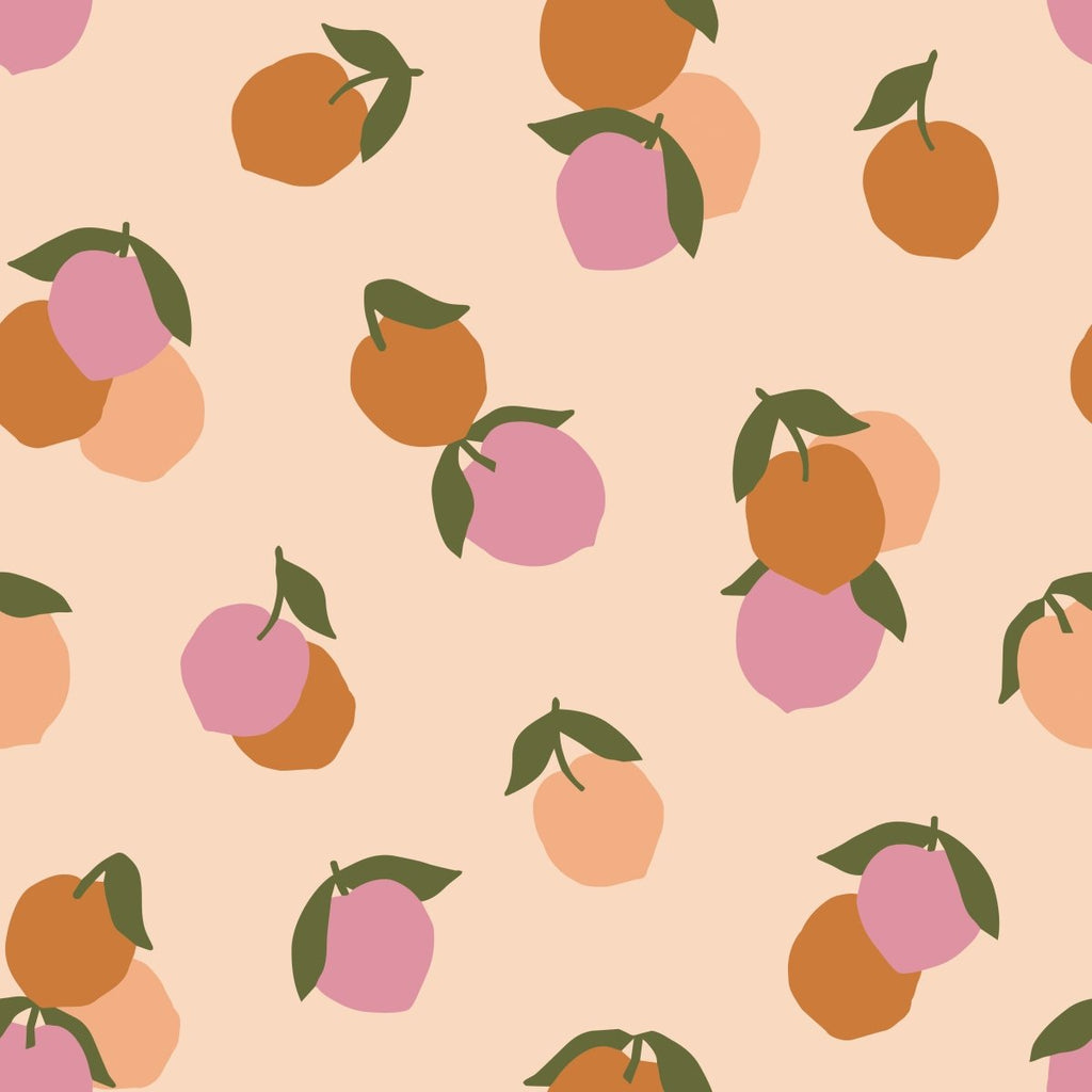 Millions of Peaches Wallpaper by KMBO Designs - Liza Pruitt