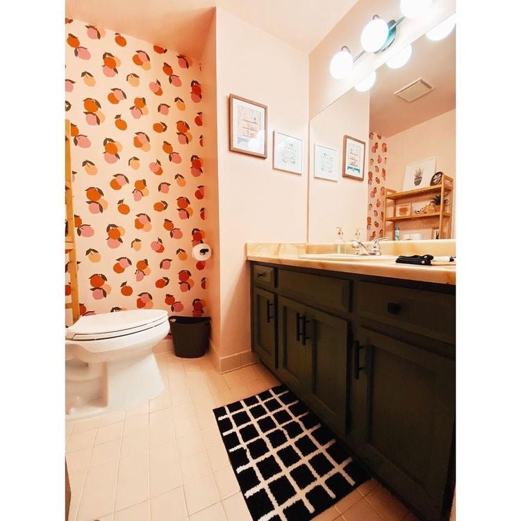 Millions of Peaches Wallpaper by KMBO Designs - Liza Pruitt