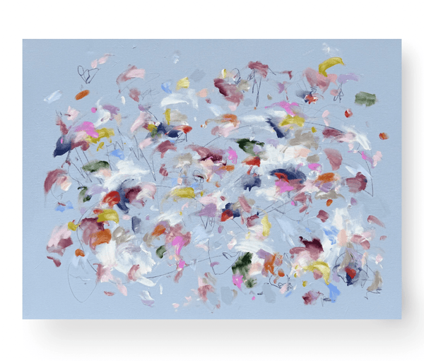 Mimosa Flight and a Long Overdue Reunion | 30" h x 40" w - Liza Pruitt