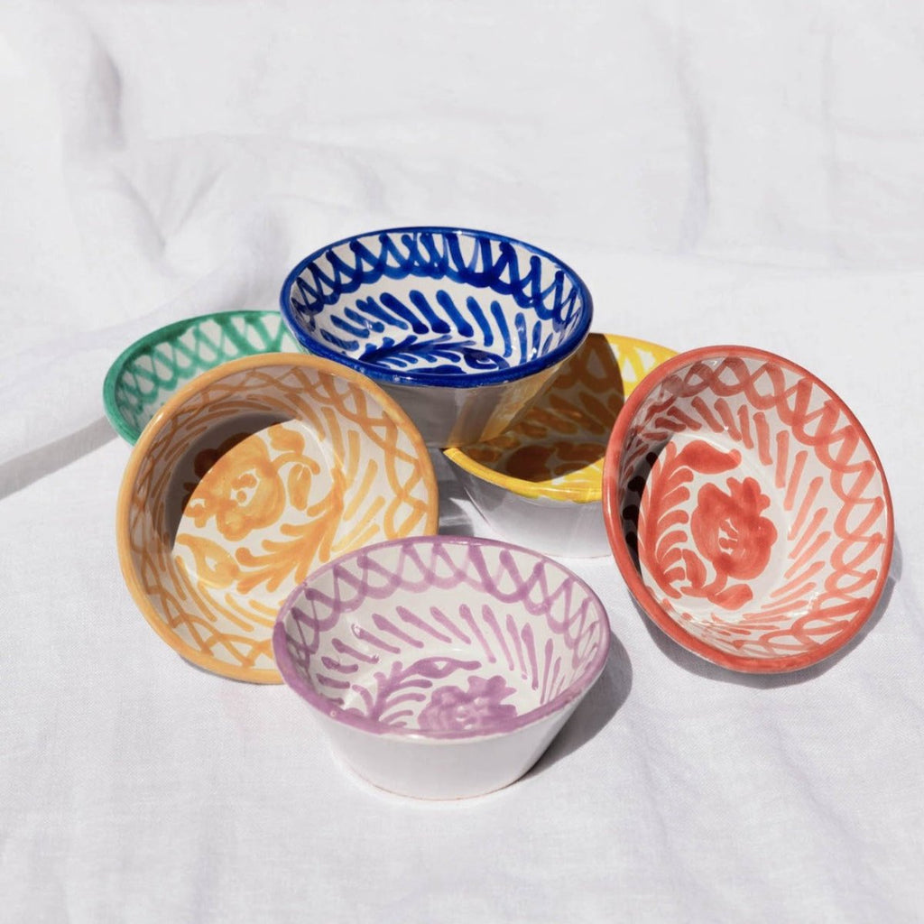 MINI bowl with hand painted designs - Liza Pruitt