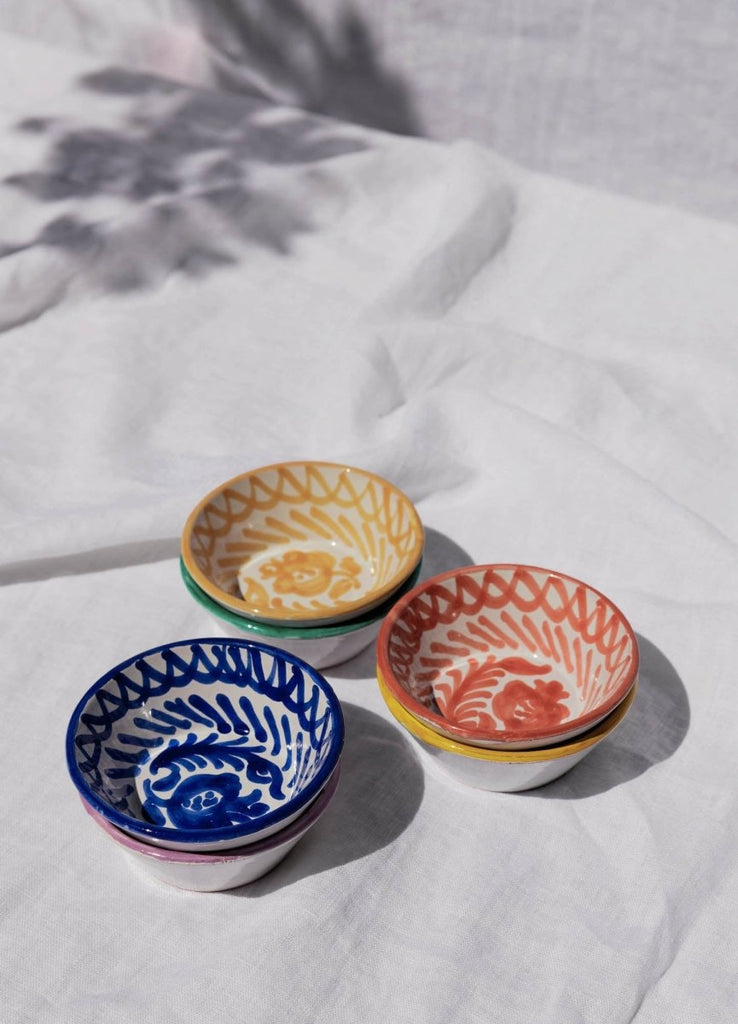 MINI bowl with hand painted designs - Liza Pruitt