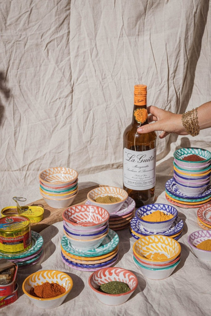 MINI bowl with hand painted designs - Liza Pruitt