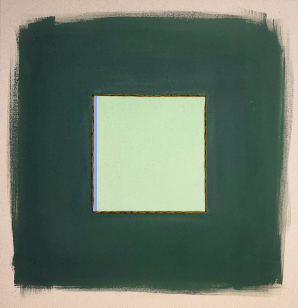 Mint Sage/Cabin Green With Olive | 24" h x 24" w - Liza Pruitt