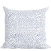 Modern Blue Pillow in Petal Party - Liza Pruitt