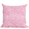 Modern Pink Pillow in Tesselle - Liza Pruitt
