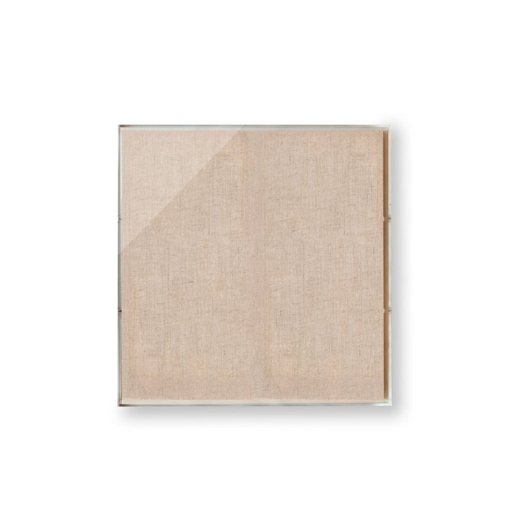 Modern UV - Grade Acrylic Shadowbox with Linen Canvas 2" Depth - Liza Pruitt