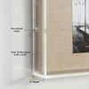 Modern UV - Grade Acrylic Shadowbox with Linen Canvas 2" Depth - Liza Pruitt