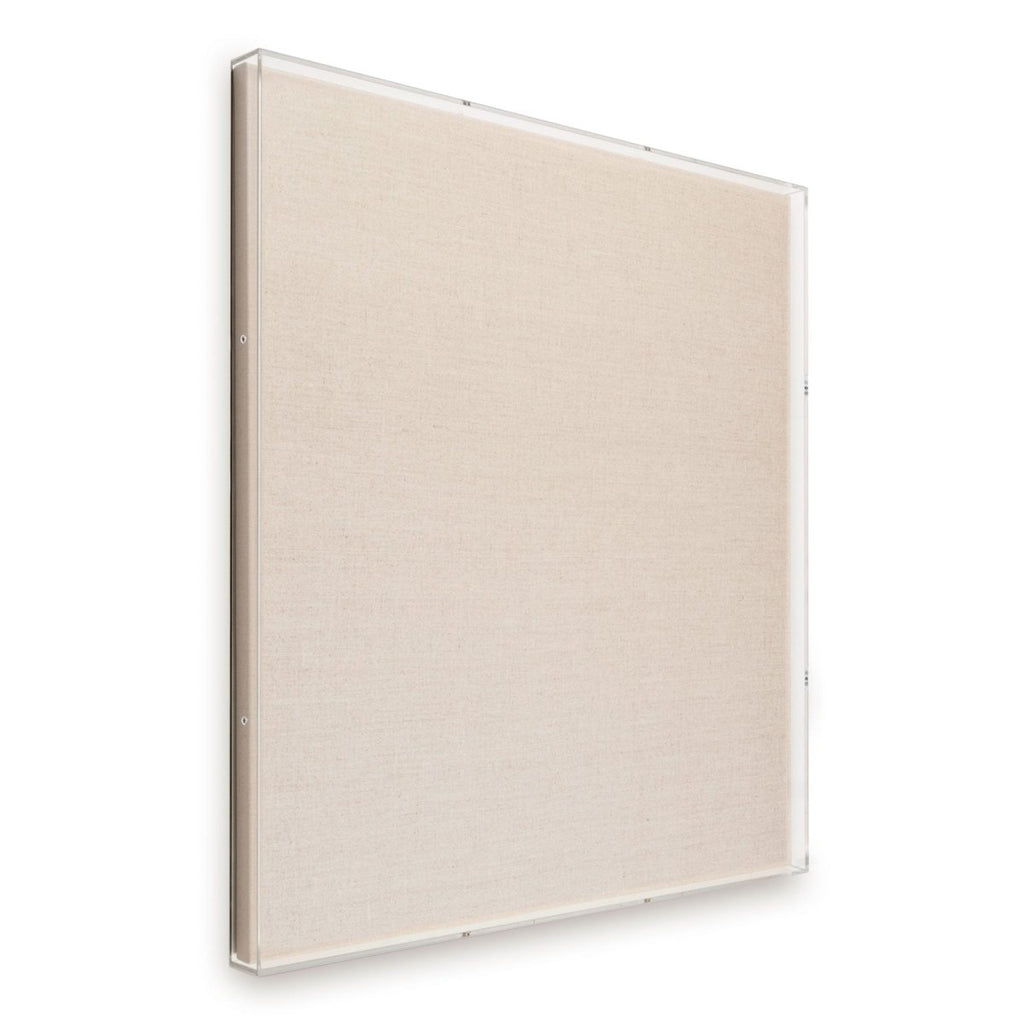 Modern UV - Grade Acrylic Shadowbox with Linen Canvas 2" Depth - Liza Pruitt