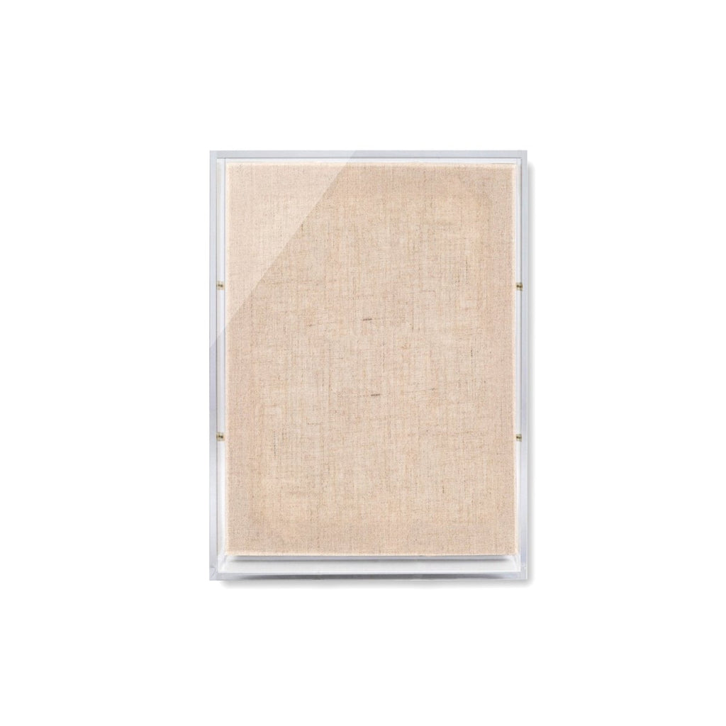 Modern UV - Grade Acrylic Shadowbox with Linen Canvas 2" Depth - Liza Pruitt