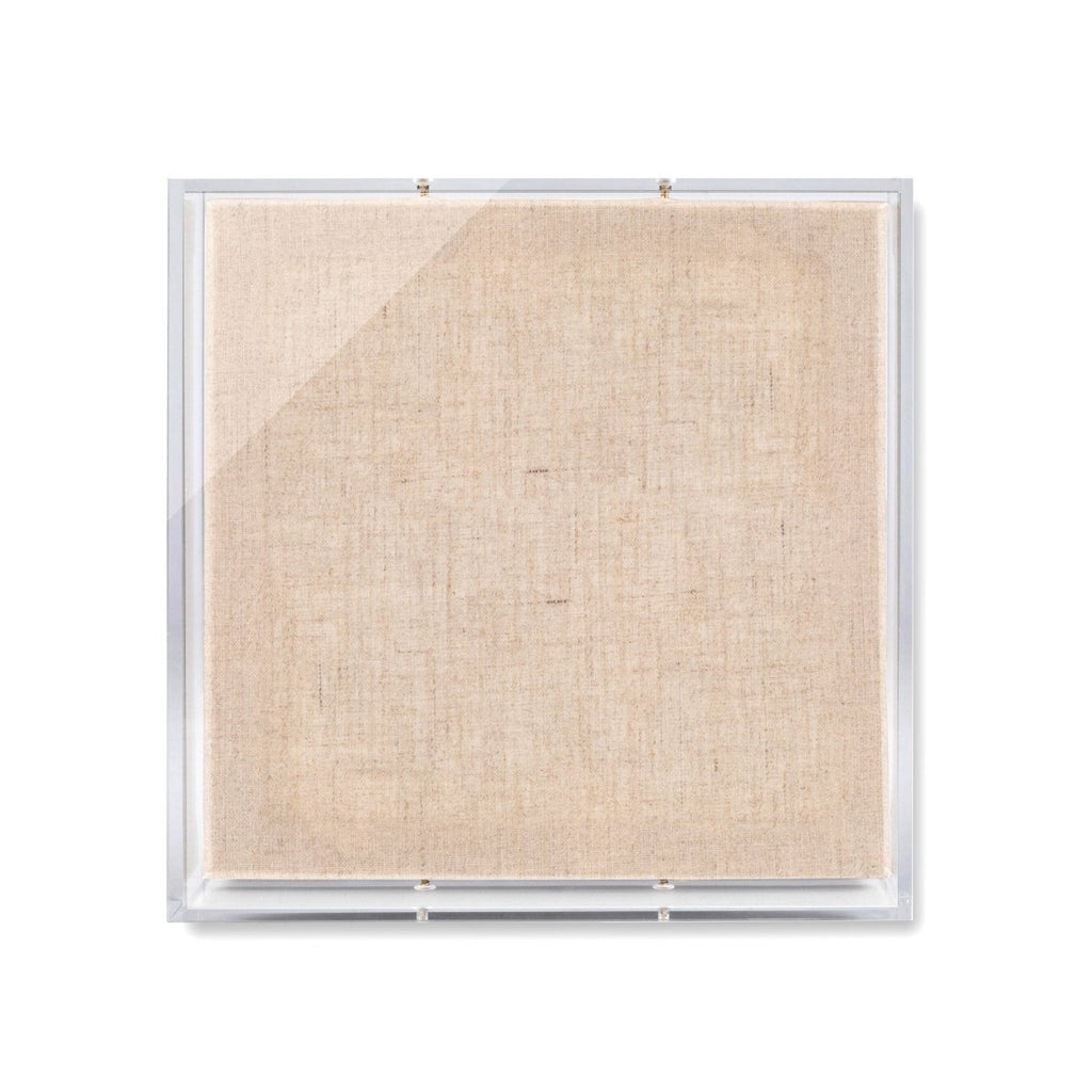 Modern UV - Grade Acrylic Shadowbox with Linen Canvas 2" Depth - Liza Pruitt