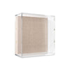 Modern UV - Grade Acrylic Shadowbox with Linen Canvas 3" Depth - Liza Pruitt