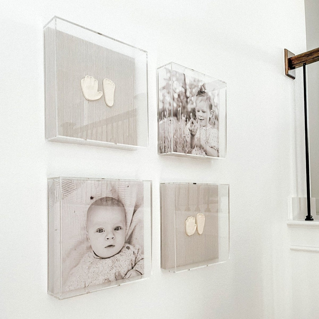 Modern UV - Grade Acrylic Shadowbox with Linen Canvas 3" Depth - Liza Pruitt