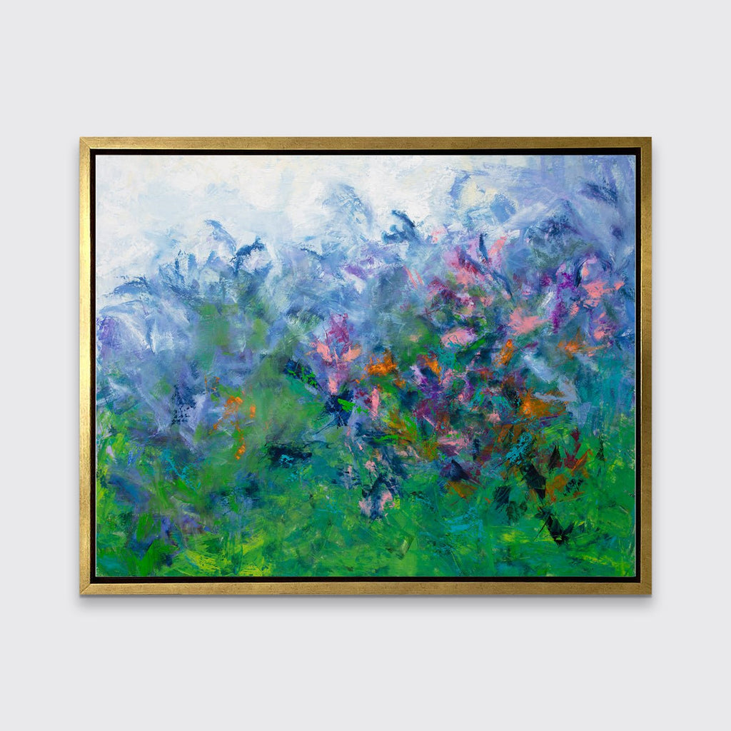 Mom's Flower Garden - Open Edition Canvas Print - Liza Pruitt