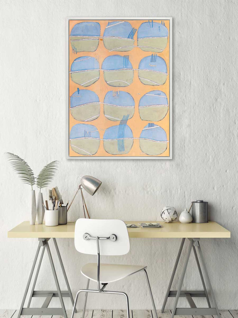 Moody Blue - Open Edition Canvas Print - Liza Pruitt