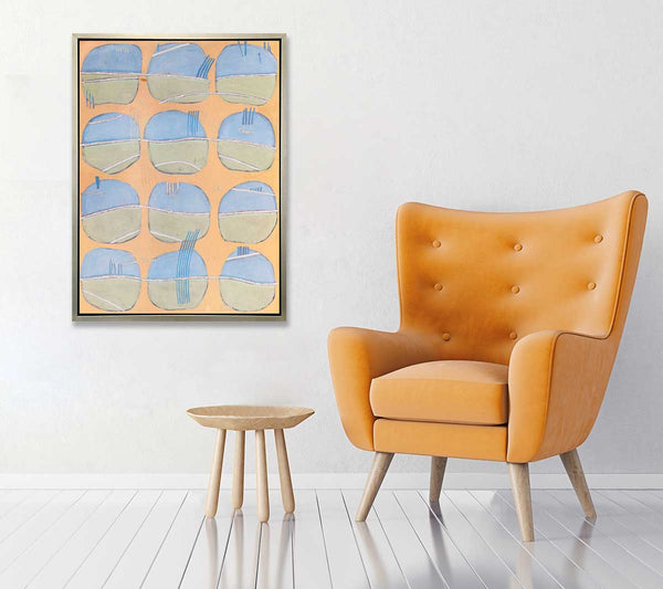Moody Blue - Open Edition Canvas Print - Liza Pruitt